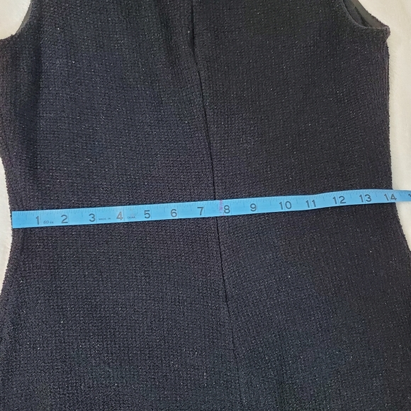 St. John Collection Black Wool blend Dress and Blazer set Sz 4 - Picture 10 of 16